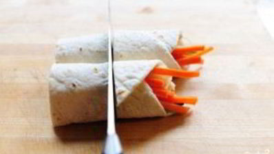 овощные роллы из лепешек тортильяс