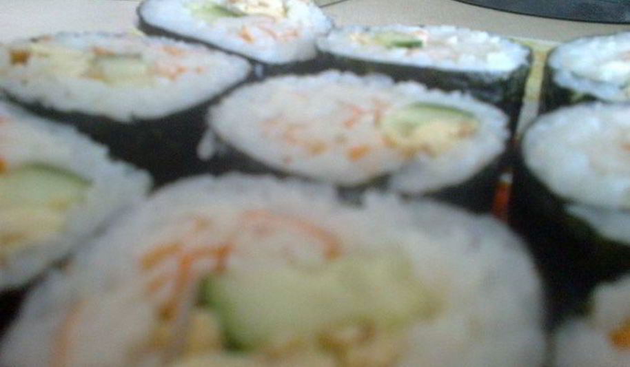 Рецепт роллов и гунканы