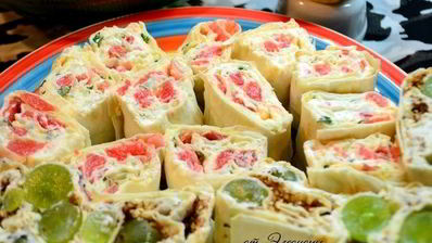 роллы из лаваша