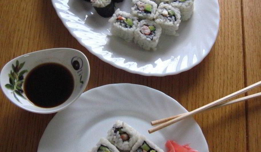 Рецепт роллов с креветками