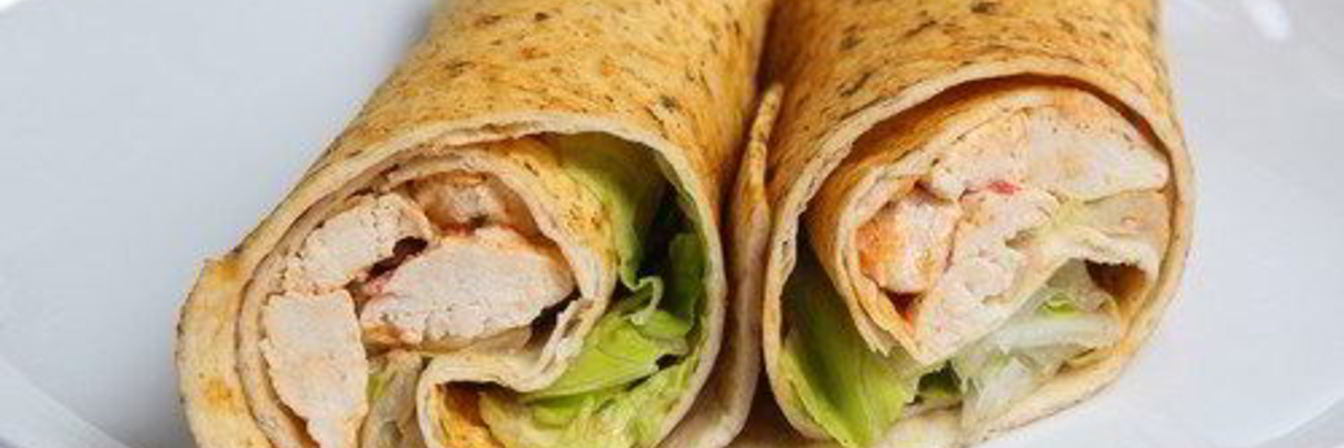 Роллы с курицей и беконом