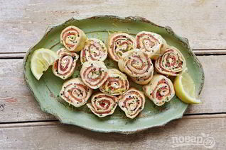 Роллы с семгой