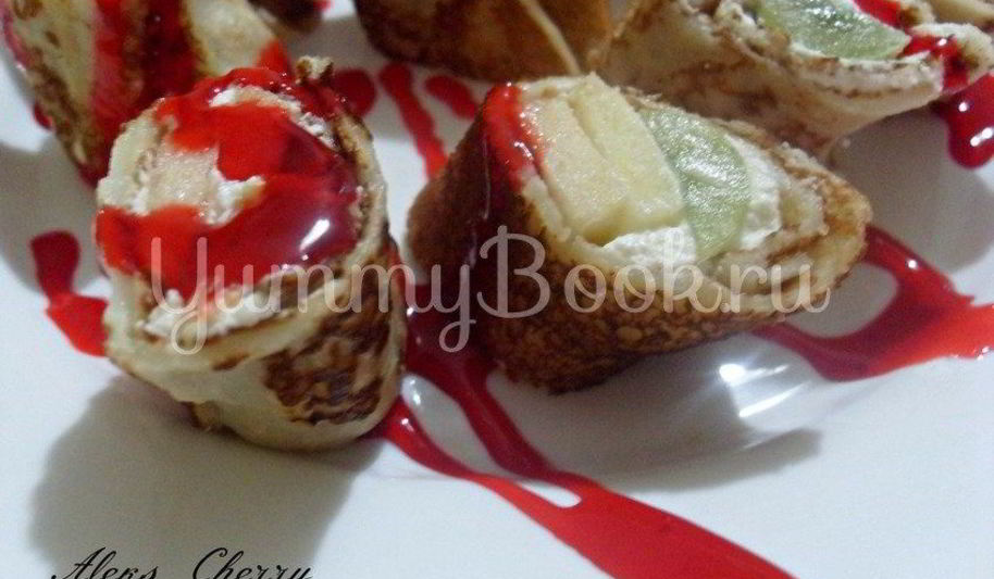 Рецепт сладких роллов гейша