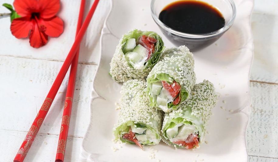 Рецепт спринга роллы из рисовой бумаги