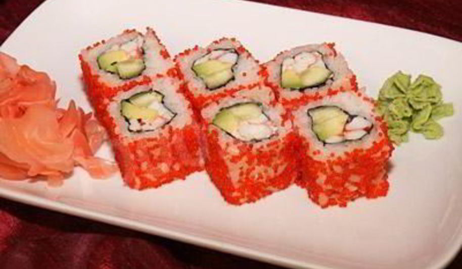 Рецепт суш роллы калифорния