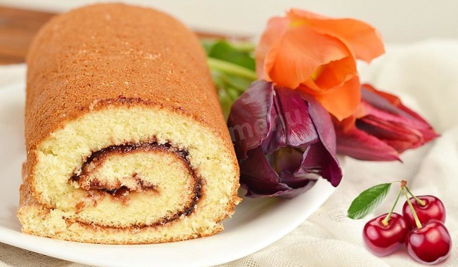 Рецепт быстрого рулета к чаю за минут