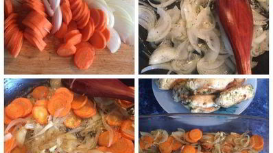 куриные рулетики в томатно-сливочном соусе