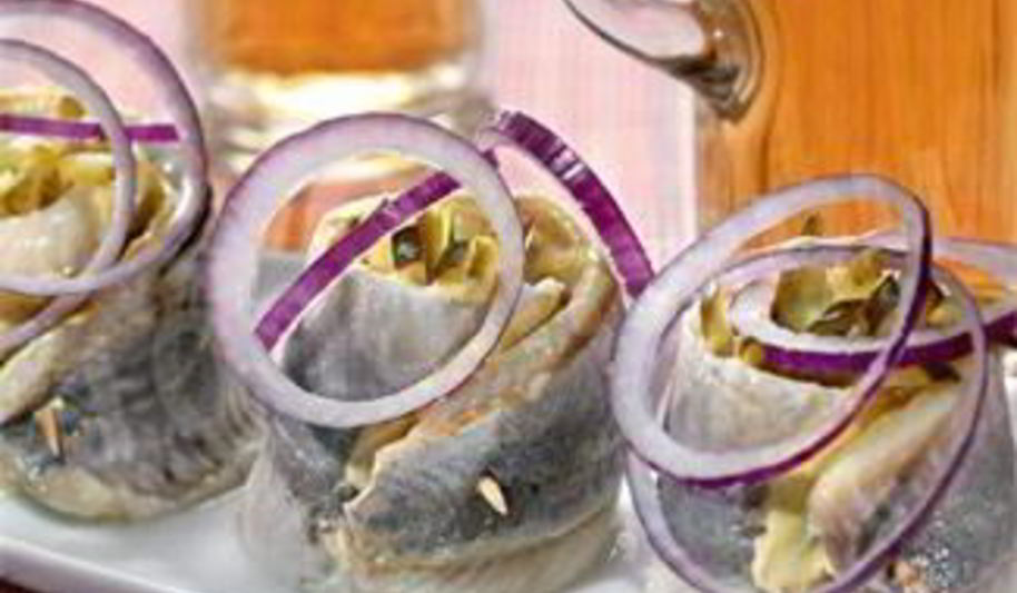 Рецепт рольмопсов — рулетиков из сельди