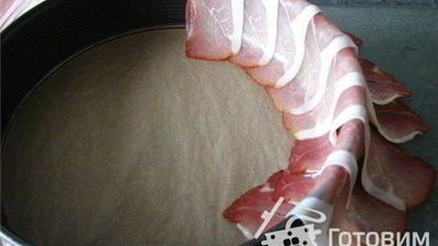 рулет мясной праздничное кольцо