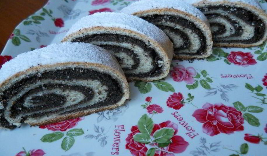 Рецепт рулета с маковой начинкой