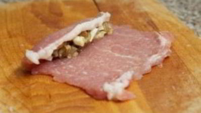 рулетики из говядины с сыром