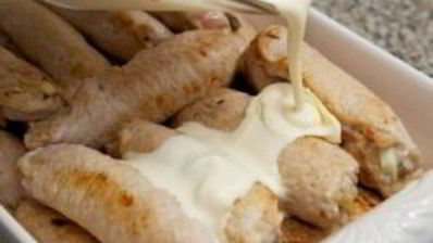 рулетики из говядины с сыром