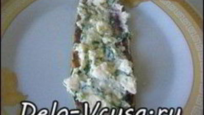 рулетики из кабачков с плавленым сыром, чесноком и зеленью