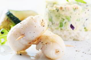 Рыбные рулеты с овощами