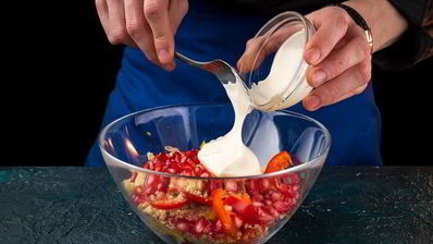 сырные рулетики с копченой курицей