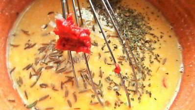 яичный рулет с печенкой