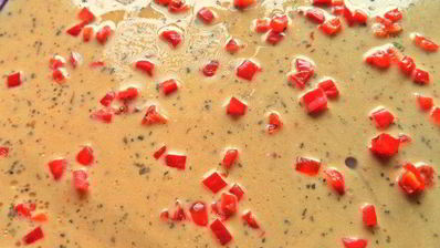 яичный рулет с печенкой