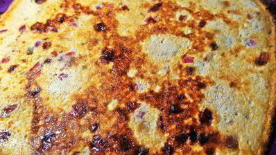 яичный рулет с печенкой