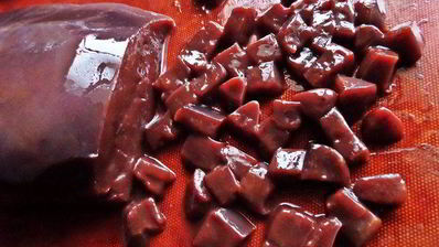 яичный рулет с печенкой