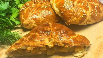 самса с тыквой