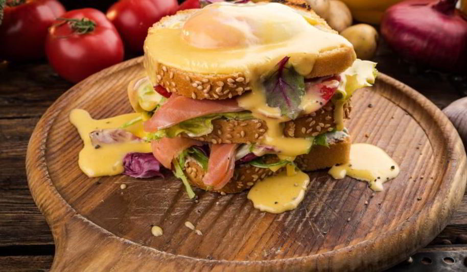 Рецепт сэндвича с лососем