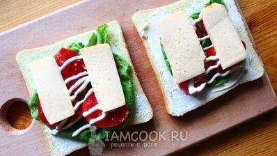 сэндвич со свининой