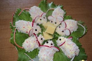 Сырная закуска Мышки