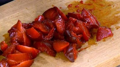 ароматные тарталетки со сливами