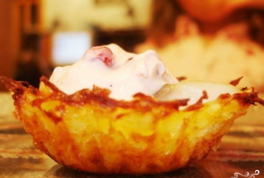 Картофельные тарталетки