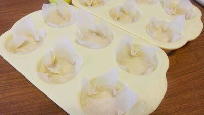 песочные тарталетки с лимонным кремом