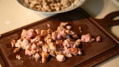 слоеные тарталетки с курицей