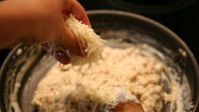 слоеные тарталетки с курицей