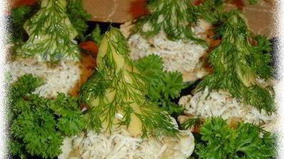 тарталетки елочки