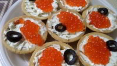 тарталетки на праздничный стол