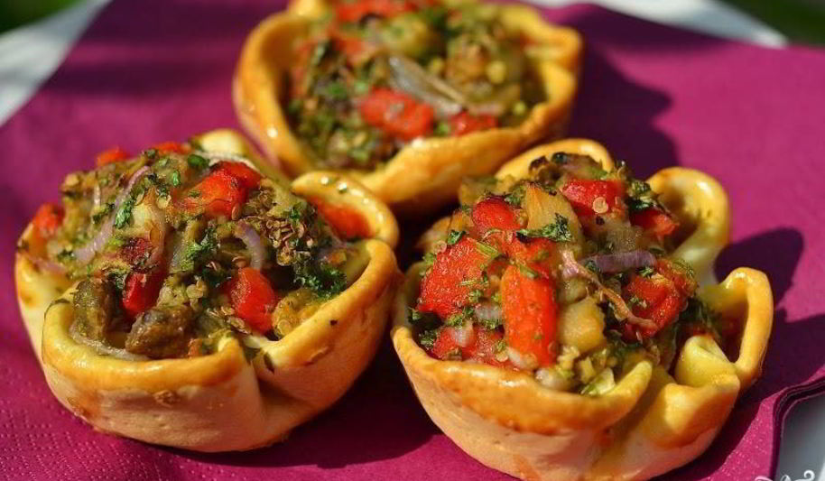 Рецепт тарталеток с баклажанами