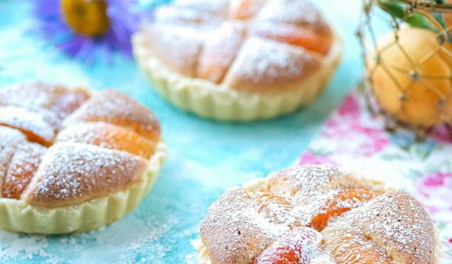 Рецепт тарталеток с франжипаном и абрикосами