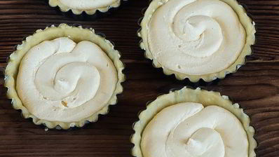 тарталетки с франжипаном и абрикосами