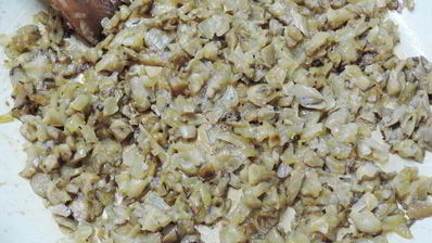 тарталетки с грибами