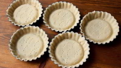 тарталетки с копченой курицей и картофелем