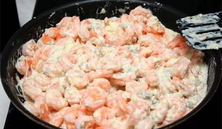 Рецепт тарталеток с креветками и сыром