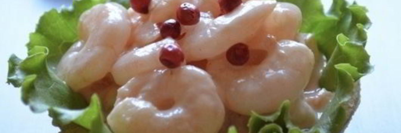 Тарталетки с морепродуктами