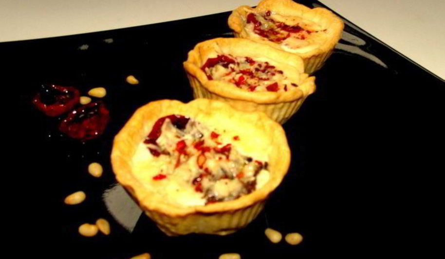 Рецепт тарталеток с сыром джюгас