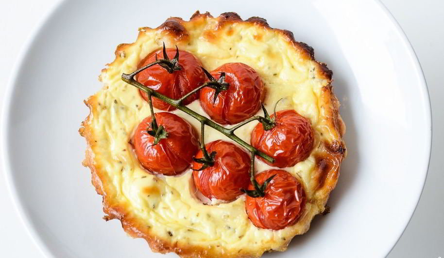 Рецепт тарталеток с сыром и помидорами