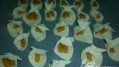 тарталетки с тунцово-яичным паштетом