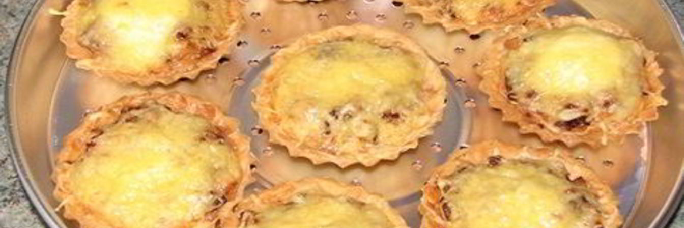 Тарталетки запеченные с начинкой