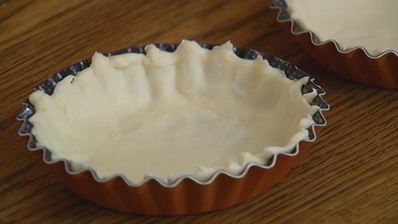 ягодные тарталетки с рикоттой