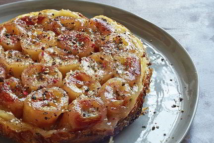 Банановый тарт татен