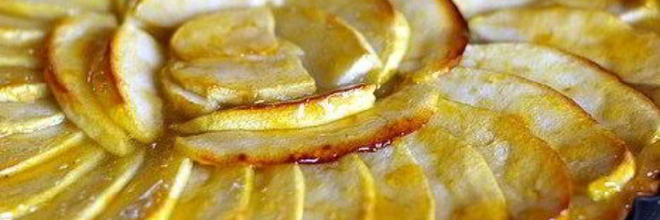 Французский тарт яблочный