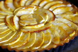 Французский тарт яблочный