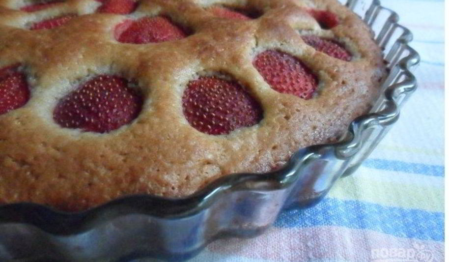 Рецепт итальянского клубничного тарта